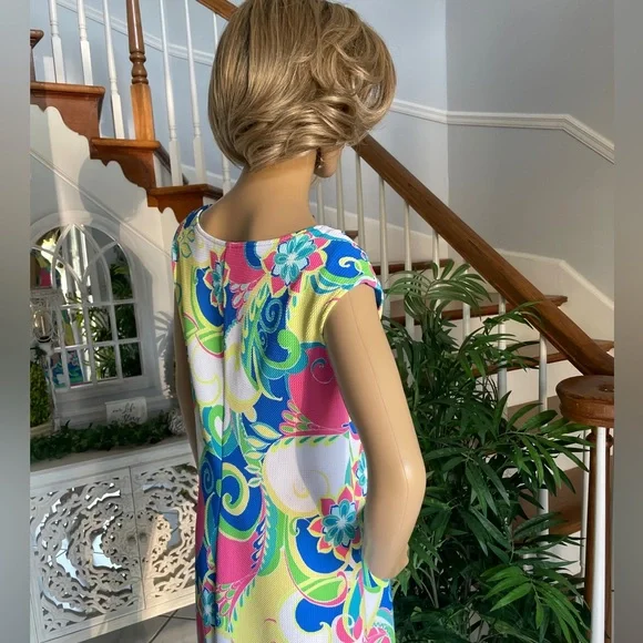 Women’s Ronni Nicole Colorful Pastel Summer Dress Size 10 - Picture 3 of 11